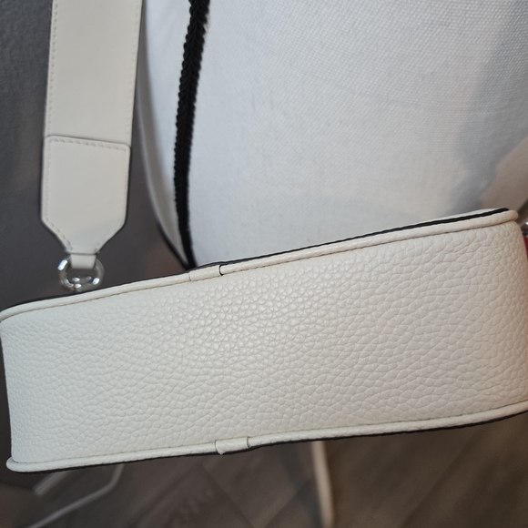 Tory Burch Mini Miller White Ivory Crossbody Bag - New - Picture 7 of 11